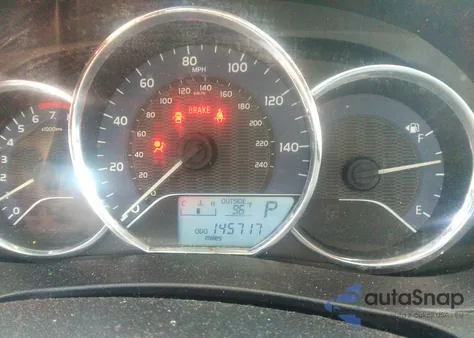 2014 Toyota Corolla Le из США, поврежденный, VIN 5YFBURHE6EP132677